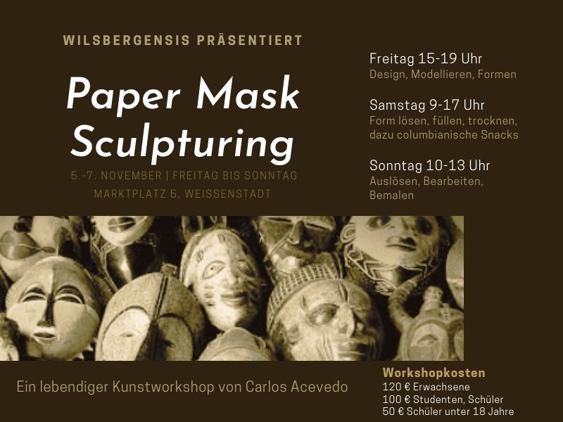 Paper-Mask-Sculpturing